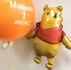 Композиция из шаров "Винни и его воздушный шар"