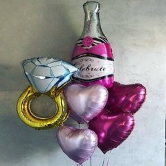 Композиция из шаров "Подмосковные вечера"
