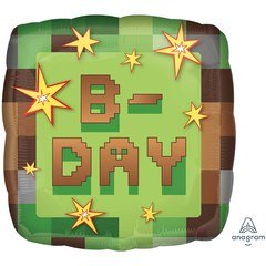 Фольгированный квадрат "ТНТ Вечеринка ДР (TNT Party B-DAY)"