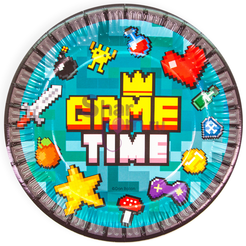 Тарелки "Game Time"