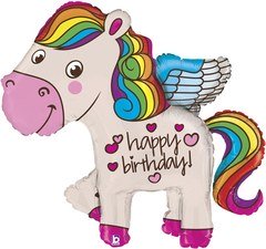 Фигура "Радужный единорог", ДР (Happy Birthday)