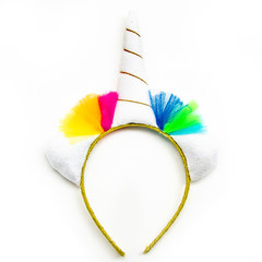 Ободок "Радужный единорог"