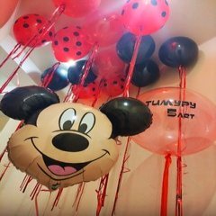 Композиция из шаров "Радостный Микки на 5 лет"