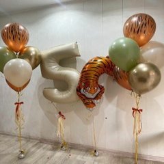 Композиция из шаров "Тигр Шерхан"