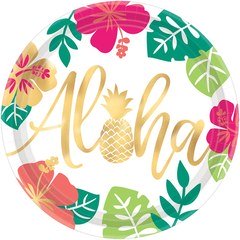 Тарелки "Алоха (Aloha)", ананас