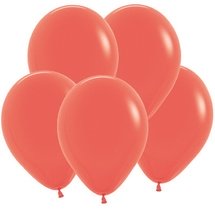 Шар 30 см, коралловый (цена за 1 шар)