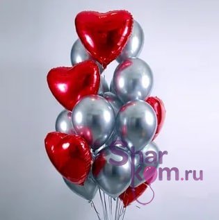 Фонтан "Сердца в серебре"