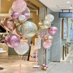 Фонтаны из шаров "Жемчужный ручей"