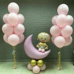 Композиция из шаров "Малышка на луне - 3"
