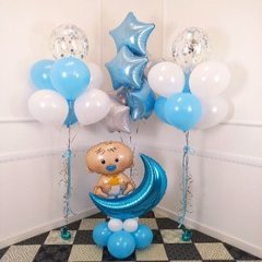 Композиция "Малыш на луне"