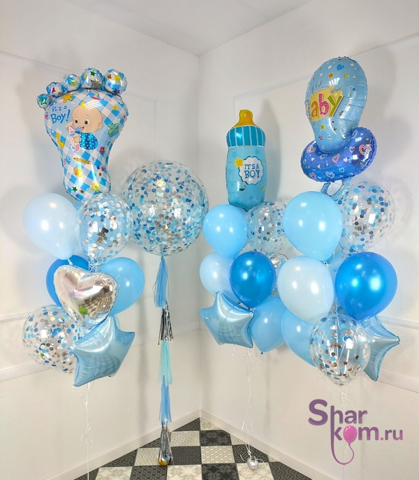 Композиция "Малыш" премиум набор для мальчика