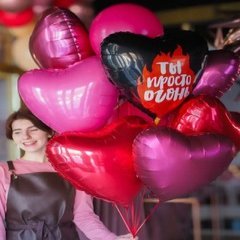 Фонтан из шаров "Зажигалочка"