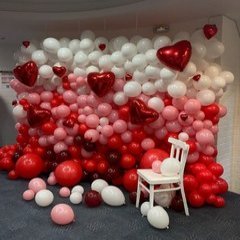 Фотозона из шаров "Для влюбленных"