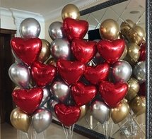 Фонтаны из шаров 