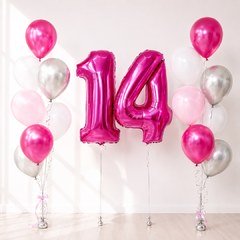 Композиция из шаров "На 14 лет"