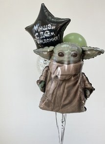 Фонтан из шаров