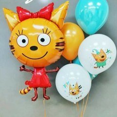 Композиция из шаров "Карамелька для дочи"