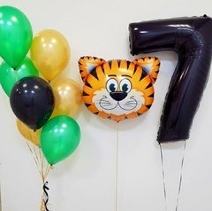 Композиция из шаров "Тигр на 7 лет"