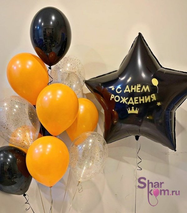 Композиция из шаров "Комета"