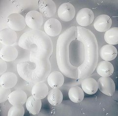 Композиция из шаров "Облачная на 30 лет"