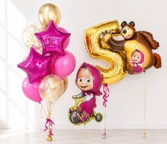 Композиция из шаров "Озорная Машенька"