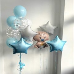 Композиция из шаров "На радость маме"