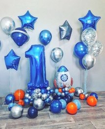 Композиция из шаров 