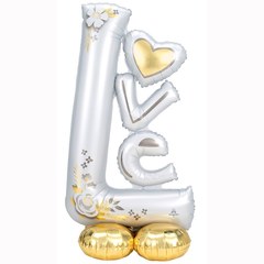 Ходячая фигура "Любовь" (LOVE), белая