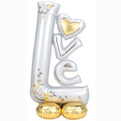 Ходячая фигура "Любовь" (LOVE), белая