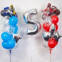 Композиция из шаров 