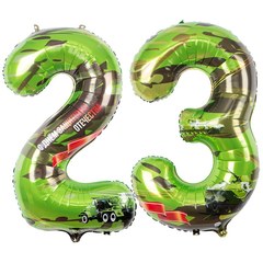 Фольгированные цифры "23" на день защитника