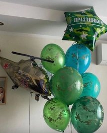 Фонтан из шаров