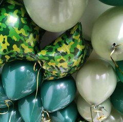 Шары под потолок "Военный стиль", 25 шт.