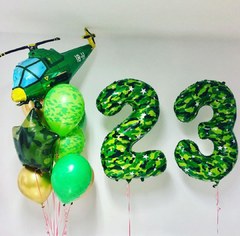 Композиция из шаров "Операция Воздух"