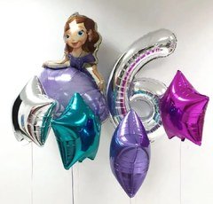 Композиция из шаров "София и звезды"