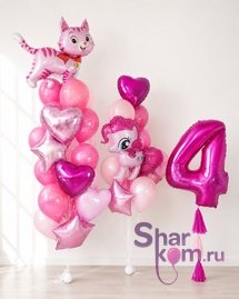 Композиция из шаров
