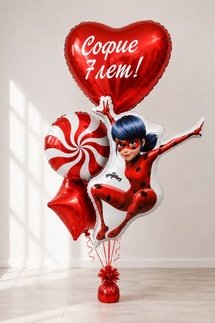 Фонтан из шаров