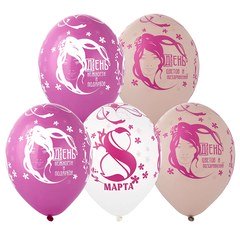 Шары "8 Марта модерн"