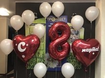 Композиция из шаров