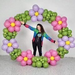 Фотозона "Цветочная рамка"
