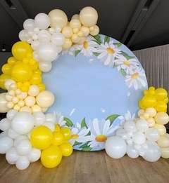 Фотозона круглая  "С ромашками"