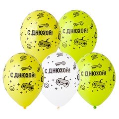 Шары "С Днюхой Геймер"