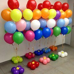Фонтаны из шаров "Яркие цветочные"