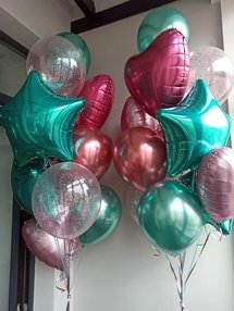 Фонтаны из шаров