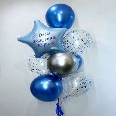 Фонтан из шаров "Синева"