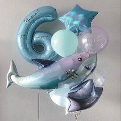 Композиция из шаров "Море волнуется"