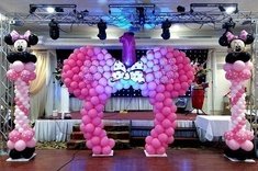 Оформление шарами