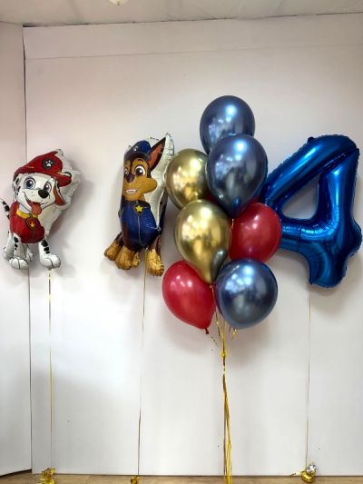 Фото заказа перед отправкой: Фольгированная Звезда "Счастливого Нового Года" (Happy New Year)